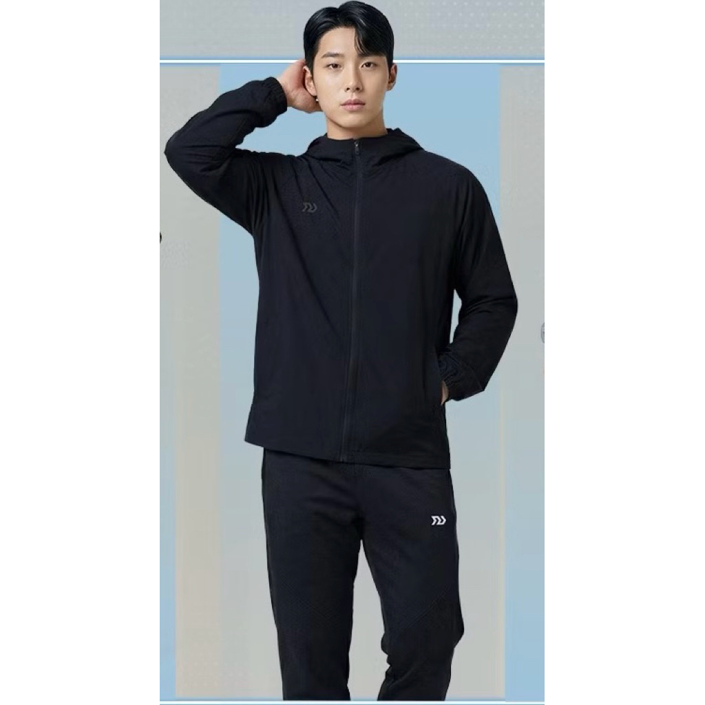 Áo Khoác Gió Có Nón Thể Thao Bulbal Hypervent, Nam Nữ Unisex, màu đen