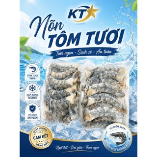 TÔM NÕN ĐẠI đủ kg. Khay 500g 20-25con (giao hoả tốc)