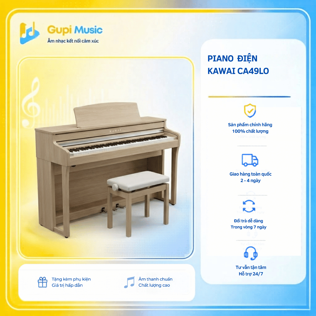 Piano điện Kawai CA49