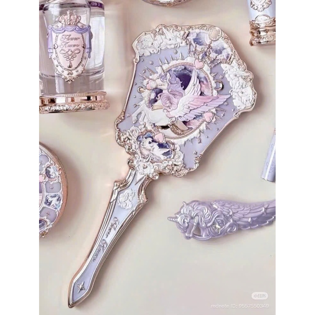 Gương Trang Điểm Flower Knows Các BST Shell- Swan Ballet - Strawberry Cupid - Angel - Fairytales - B