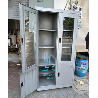 tủ hồ sơ kính 2 cánh 3 cánh tủ locke  giá xưởng...