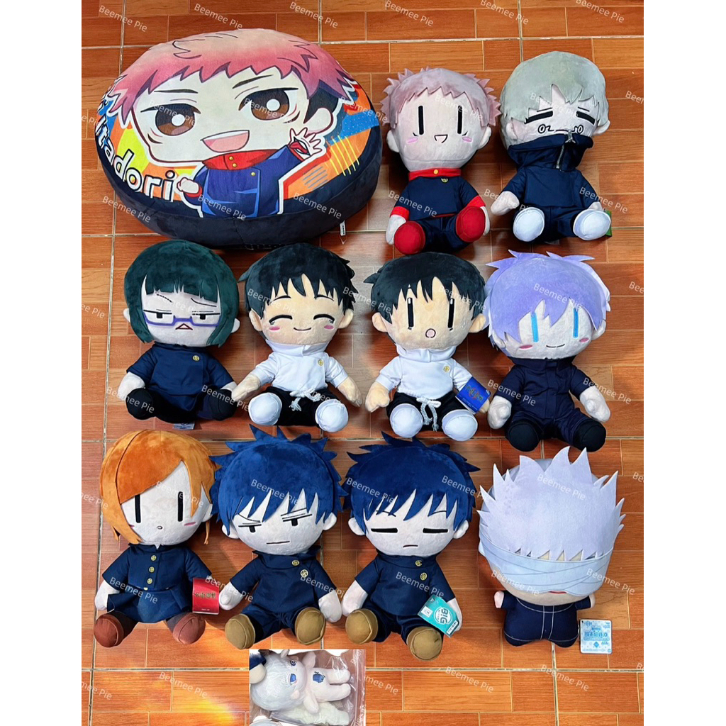 Gấu Bông Jujutsu Kaisen chính hãng JJK nhân vật Gojo, Toge, Yuji, Megumi, Nanami, Maki, Nobara