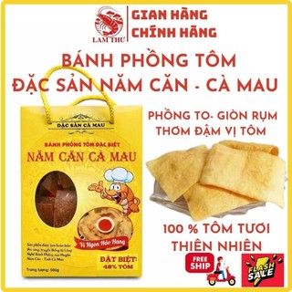 500gr bánh phồng 48% tôm (Loại cao cấp) Đặc sản Năm Căn - Cà Mau