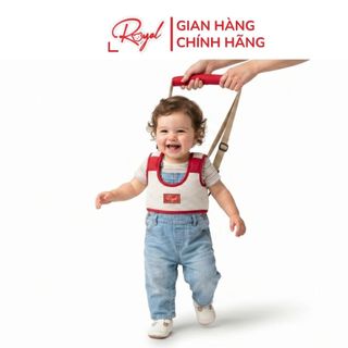 Đai Đa Năng Tập Đi Tập Đứng Royal Vải Lưới Thoáng Mát Tùy Chỉnh Quai Đeo Theo Nhu Cầu An Toàn Cho Bé