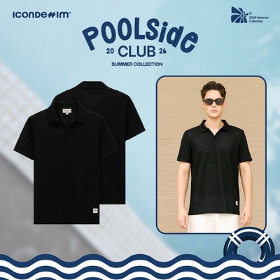 [SUMMER COLLECTION] Áo Polo Nam ICONDENIM Textured Knit Form Regular PLID0298