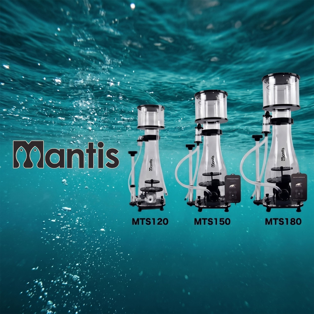 Máy Tách Bọt Protein Skimmer MANTIS TORNADO SERIES (120 - 800) - Bơm DC Tiết Kiệm Điện, Siêu Êm