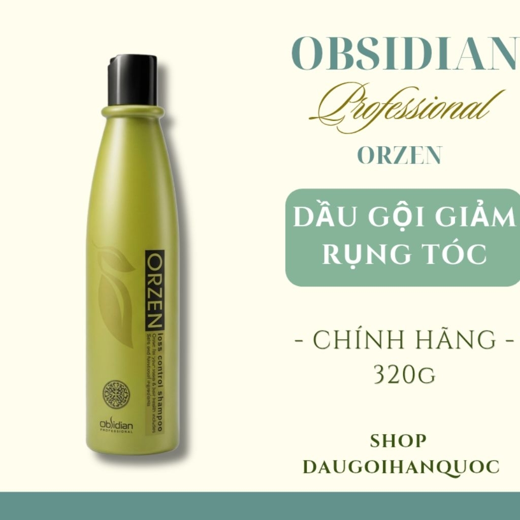 Dầu gội orzen hỗ trợ giảm rụng tóc  Orzen 320ml [ Hàng Chính Hãng]