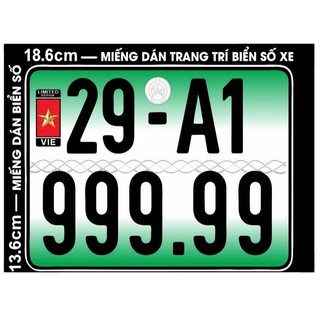 TEM DÁN BẢO VỆ BIỂN SỐ XE MÁY PVC 3 LỚP tem thỏ cầm phuộc