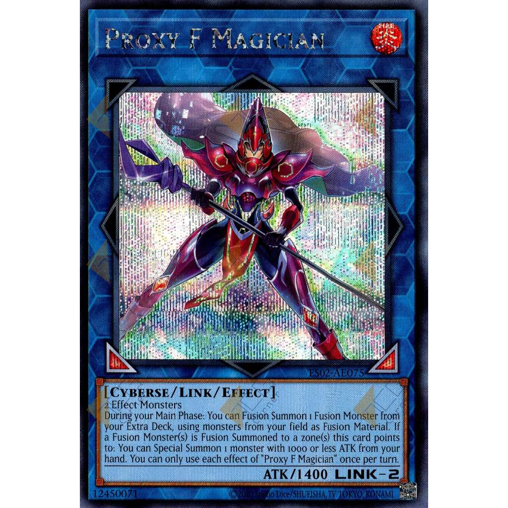 [KW2 Yugioh] [EN-AE] Thẻ ES02-AE075 Proxy F Magician