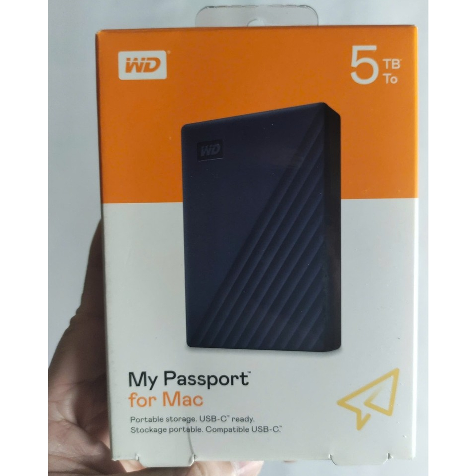 Ổ cứng di động WD My Passport for Mac 5TB