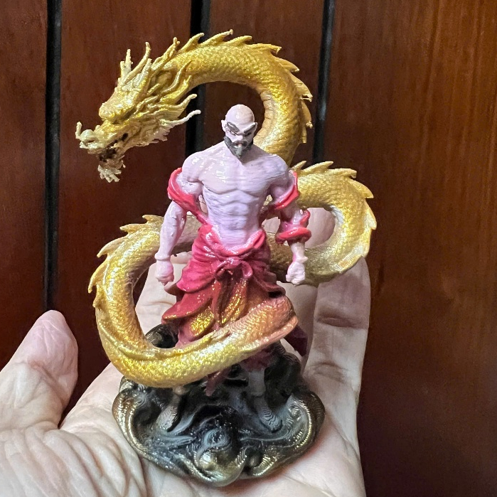 BỘ TƯỢNG 18 VỊ LA HÁN . IN 3d . Size từ 7 cm - 8.5 cm