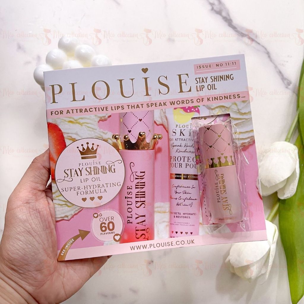 Dầu dưỡng môi Plouise - P.Louise Stay Shining Lip Oil Mini