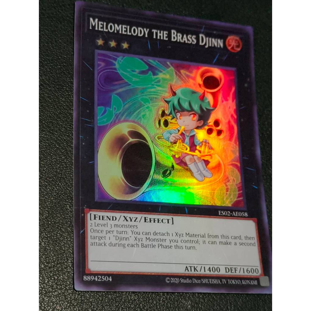 ES02-AE058 Melomelody the Brass Djinn - Super