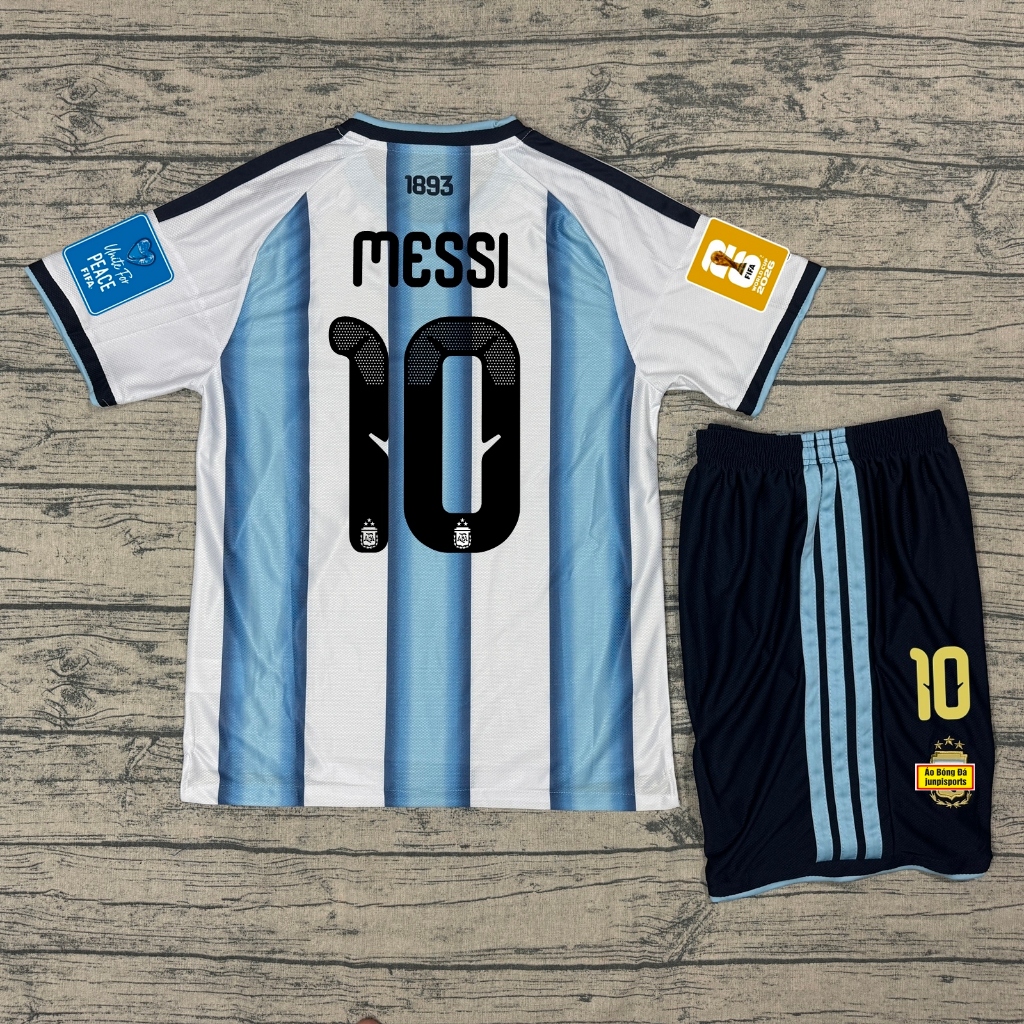 BỘ QUẦN ÁO BÓNG ĐÁ ĐỘI TUYỂN ARGENTINA - BẢN WC 2026 VẢI GAI THÁI CAO CẤP | BigBuy360 - bigbuy360.vn