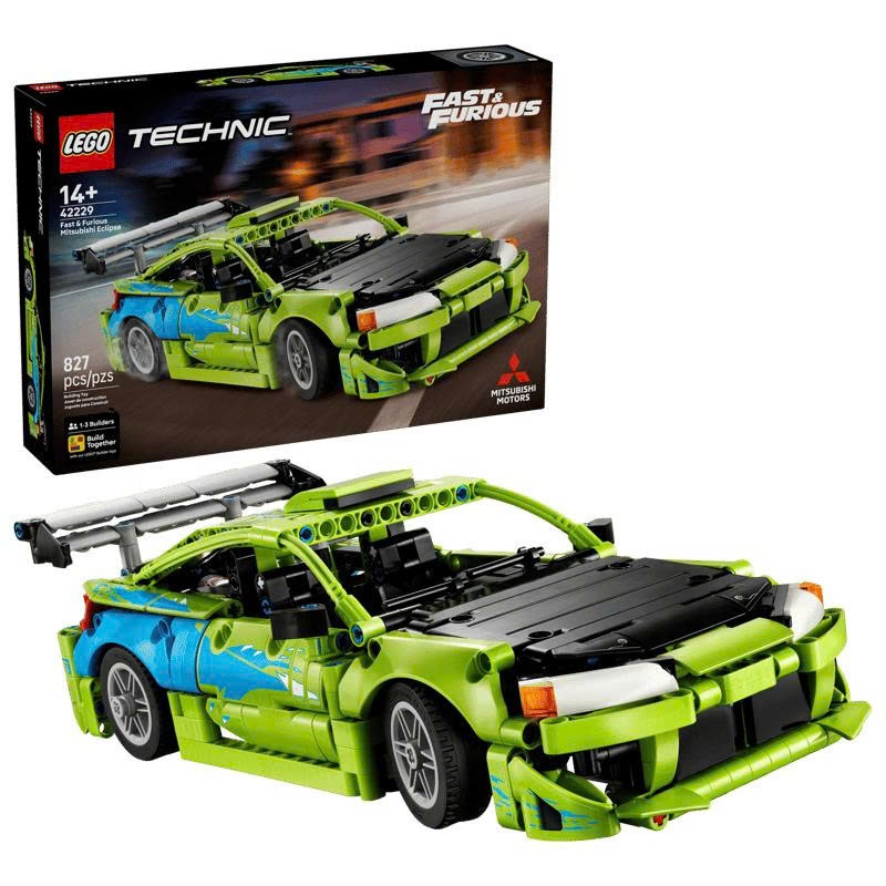 Lego 42229 Đồ Chơi Sáng Tạo Fast and Furious Mitsubishi Eclipse Car