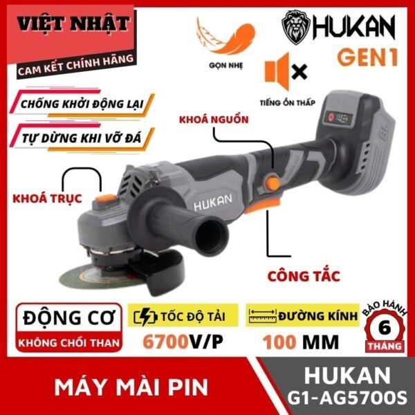 Thân máy mài pin (GEN 1) G1-AG5700s