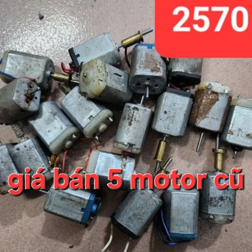 giá bán 5 motor 280SA hàng tháo máy giao ngẫu nhiên
