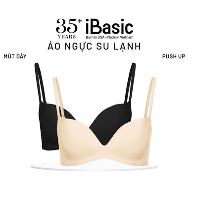 Combo 2 Áo ngực su mút vừa iBasic không đường may BRAW033