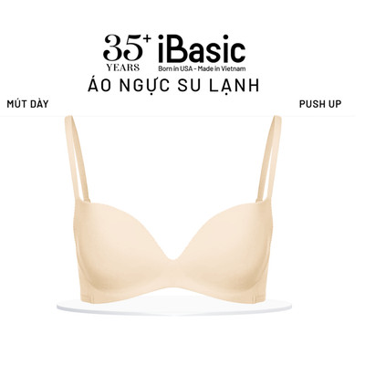 Áo ngực su mút vừa iBasic không đường may lazercut BRAW033