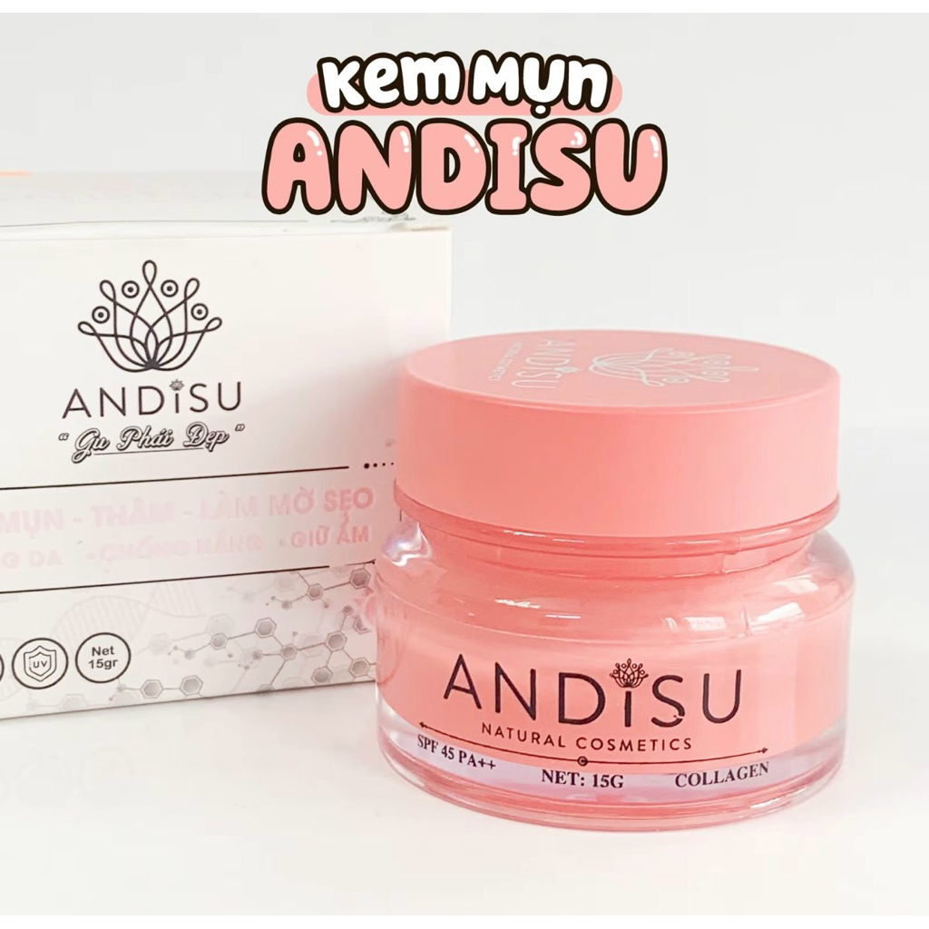 kem mụn Andisu 15g