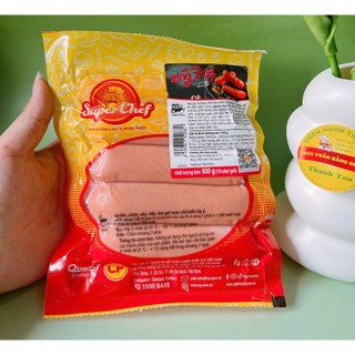 COMBO 10 CÂY XÚC XÍCH ĐỨC SUPERCHEFF (500g)