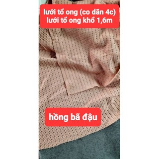 vải lưới tổ ong