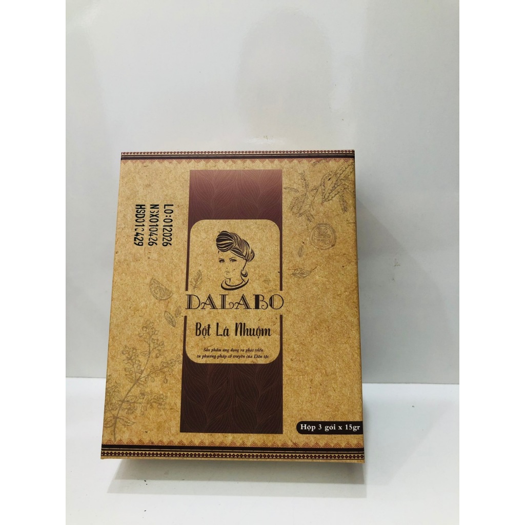 Dalabo Thảo dược Nhuộm Tóc - 100% gốc Tự Nhiên