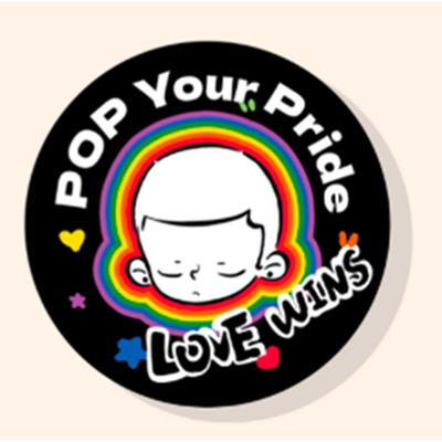 [HÀNG TẶNG KHÔNG BÁN] POP MART KUBO LOVE WINS - Flying Disc Xin Đừng Đặt