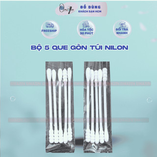 (GIÁ ĐỔ BUÔN) 100 bịch que gòn ngoáy tai (5que 1 bịch)