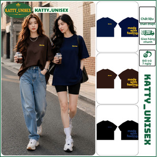 Áo thun nam nữ unisex THEROW in 2 mặt - áo phông from rộng tay lỡ - thời trang nam nữ