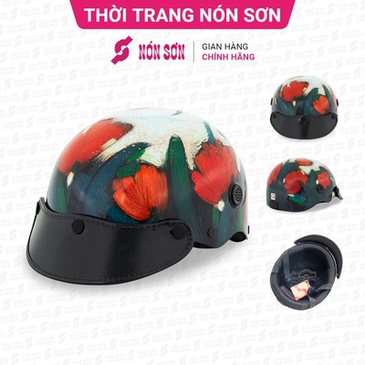 Mũ bảo hiểm lỗ thông gió cao cấp NÓN SƠN chính hãng CSM-XH537