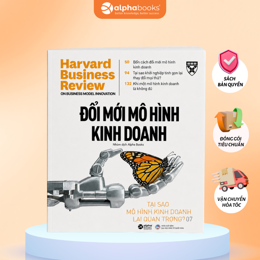 Sách - HBR Onpoint  - Đổi Mới Mô Hình Kinh Doanh - Alpha Books