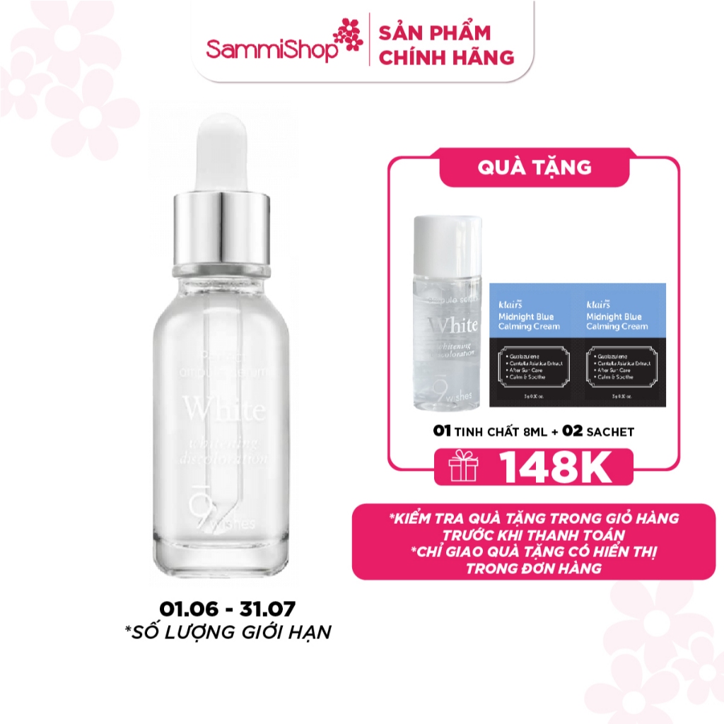 9 Wishes Tinh chất Miracle White Ampule Serum 25ml