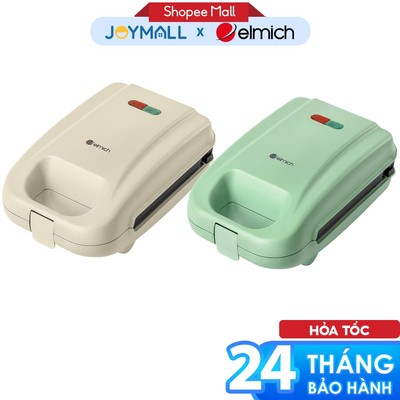 Máy Nướng Kẹp Bánh Mì Elmich SME-8578 650W, Hàng Chính Hãng Đa Năng 3 In 1, Phủ Chống Dính - JoyMall