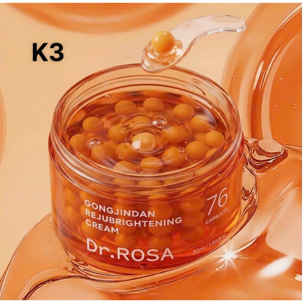 Kem Nang Hồng Sâm PDRN 76 viên phục hồi da 50ml Dr.Rosa