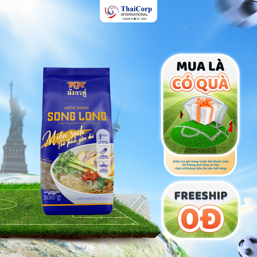 [DATE T11/2026] Miến Dong Song Long (Gói 200g)