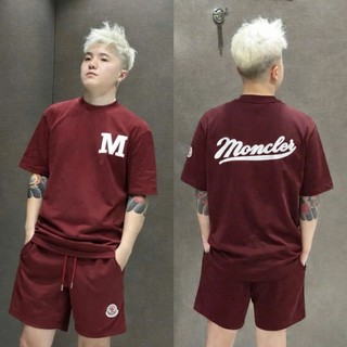 Bộ Cộc Hè Nam Nữ THÊU Chữ M Siêu Đẹp , chất liệu cotton mềm mịn thoáng mát TREND
