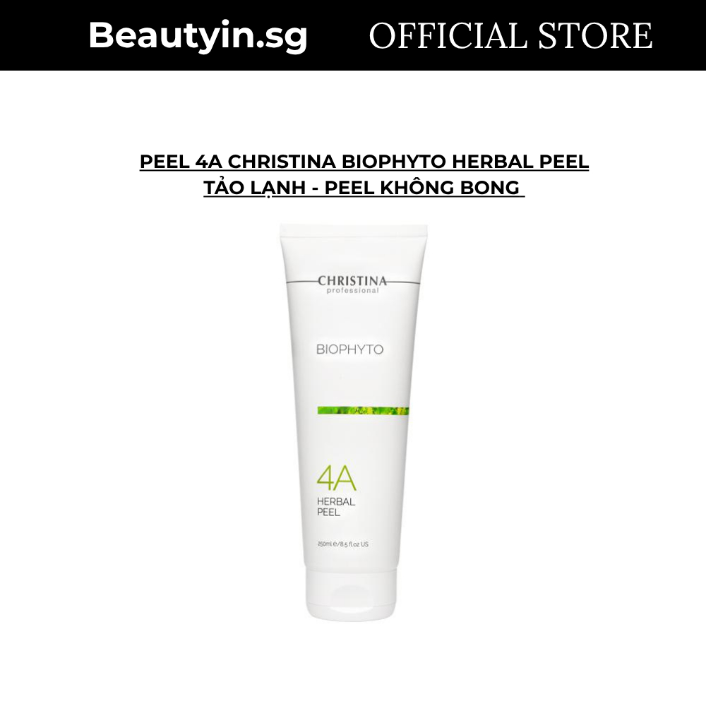 (Hàng Cty) Peel 4A Christina BioPhyto Herbal Peel Tảo lạnh, Peel không bong