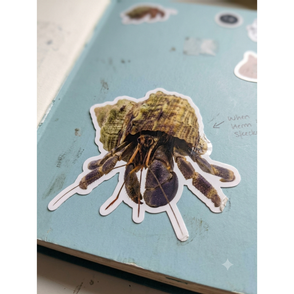 Mô hình sticker ốc mượn hồn khổng lồ violas, rugo, size S, Size L, Size XL, đẹp, chân thực. OMH HCM