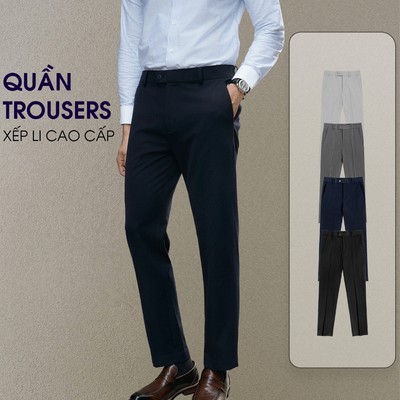 Quần Tây Dài Nam  Cao Cấp Trousers Slimfit Multi Color – BY COTTON
