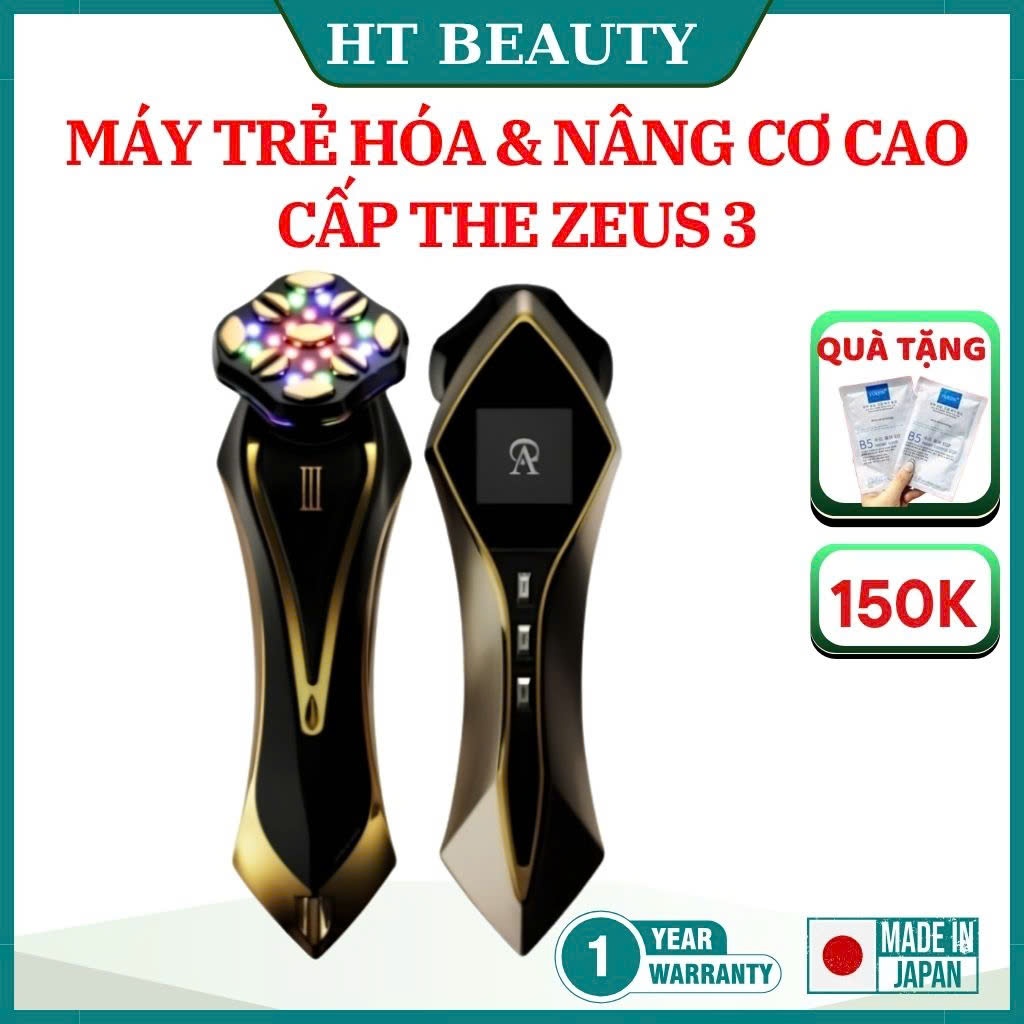 Dr Arrivo The Zeus 3 Máy Massage Nâng Cơ Da Mặt Chính Hãng Nhật Bản