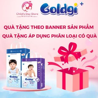 Quà tặng bỉm GOLDGI CAO CẤP DÀNH CHO PHÂN LOẠI CÓ QUÀ - Quà tặng tương ứng với số lượng bỉm ba mẹ đặt.ChildsDayStore
