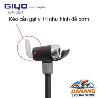 Bơm Mini Cao Cấp Xe Đạp GIYO GP-85L – Nhỏ Gọn, Dễ Mang Theo