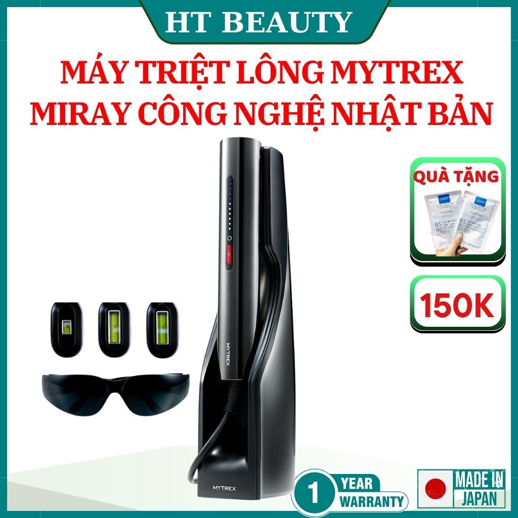 Máy triệt lông Mytrex MiRAY Nhật Bản chính hãng - HT Beauty