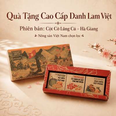 Quà Tặng Cao Cấp, Bộ Sưu Tập Quà Tặng Danh Lam Thắng Cảnh Cột Cờ Lũng Cú, Nông Sản Việt Nam Chọn Lọc