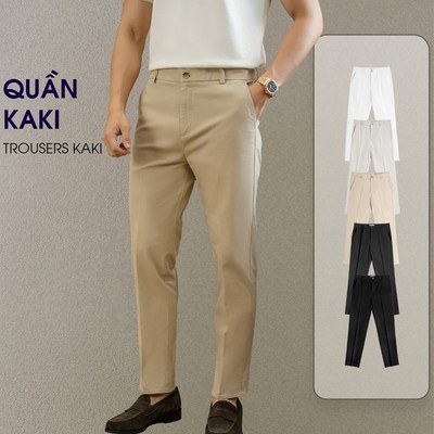 Quần Dài Cao Cấp Trousers Kaki Multi Color - Luôn Tặng Hộp Đóng – BY COTTON