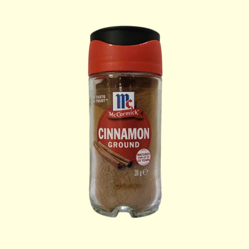 MCCORMICK + Lọ CINNAMON 39gr + BỘT QUẾ THỰC PHẨM CASSIA Cinnamon Ground