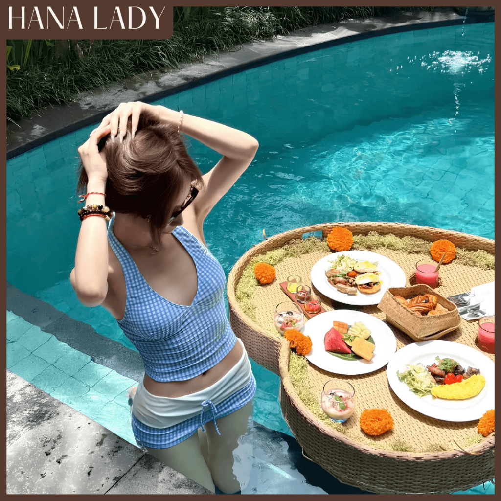 Bikini 2 Mảnh Cổ Yếm Cổ V Họa Tiết Caro, Set Đồ Bơi Nữ Có Sẵn Mút HanaLady - BN180 | BigBuy360 - bigbuy360.vn
