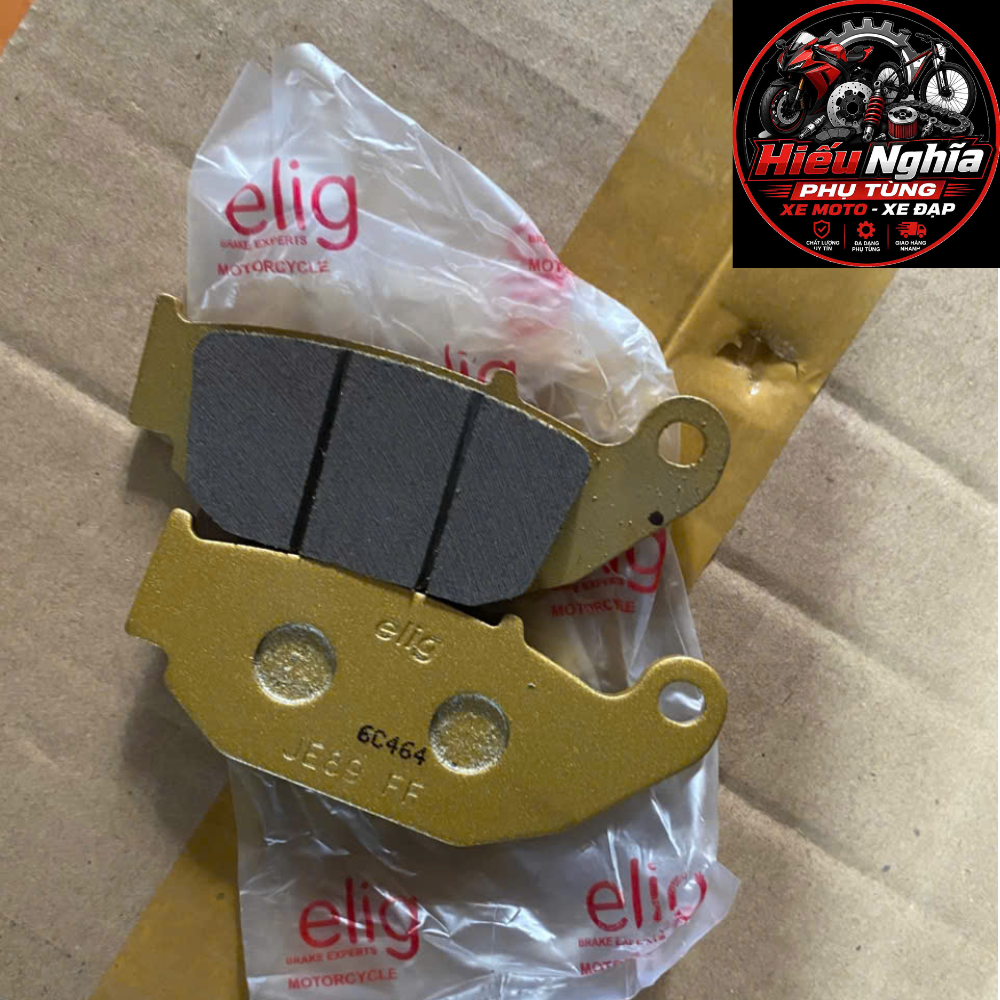 Má Phanh (Bố Thắng) Đĩa Sau Elig EM327 Cho Xe Winner 150, Winner X, Sonic, MSX, GSX, CBR150R Giá Tốt