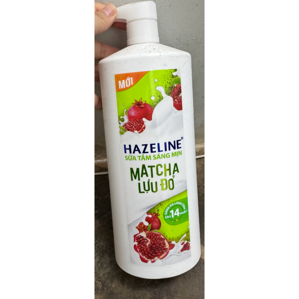 Sữa tắm hazeline matcha lựu đỏ 1kg